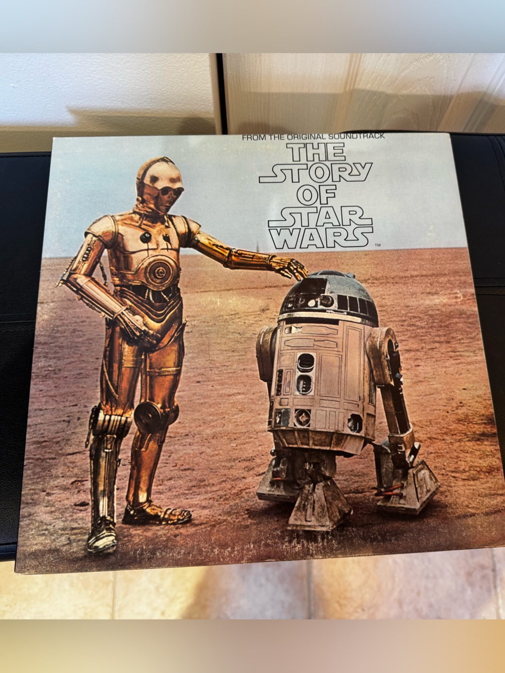 Star Wars The Story of Star Wars Wall Art - Original Soundtrack w/ Picture Book
